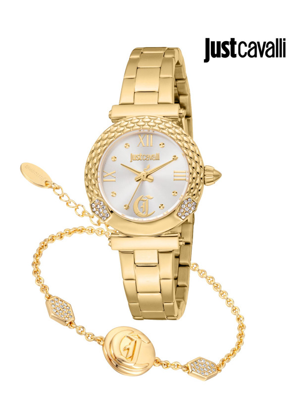 Just Cavalli Ladies Watch with Bracelet